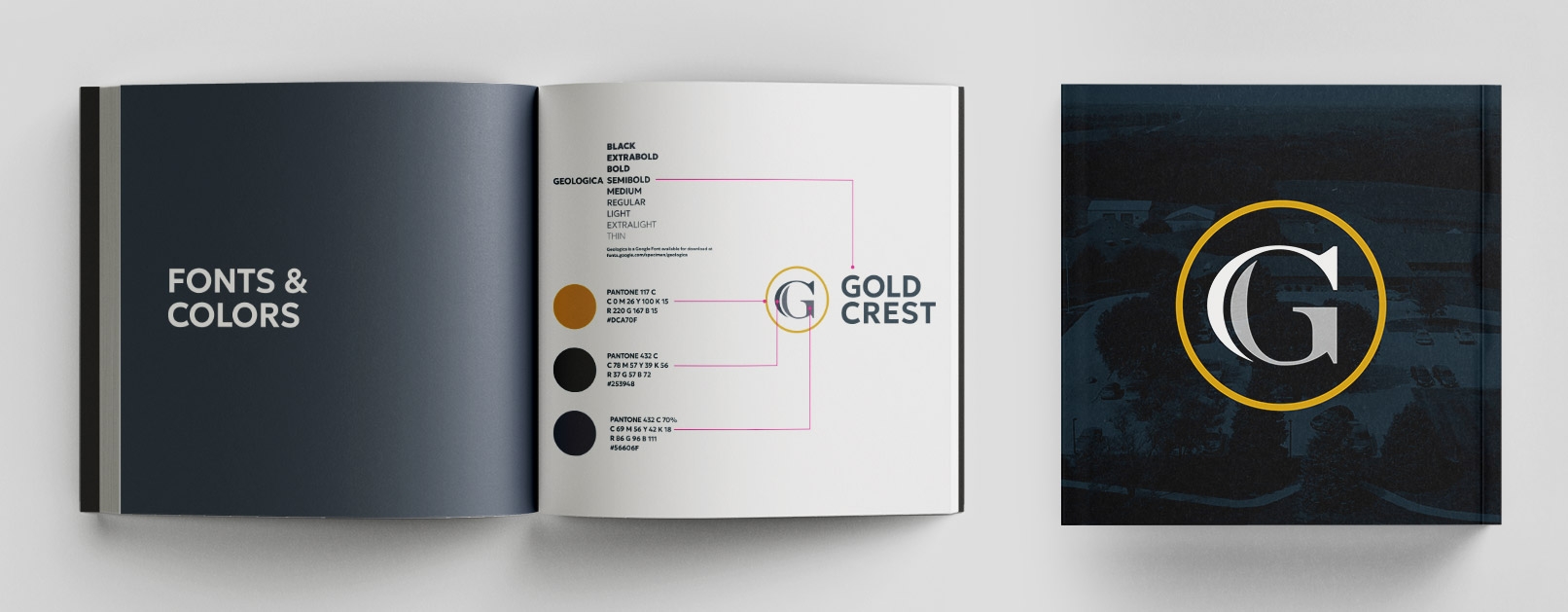 gold crest brand guide