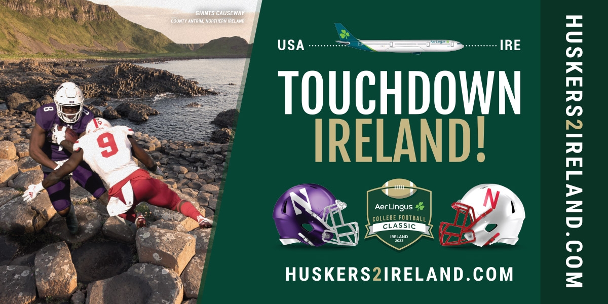 touchdown ireland sports event banner