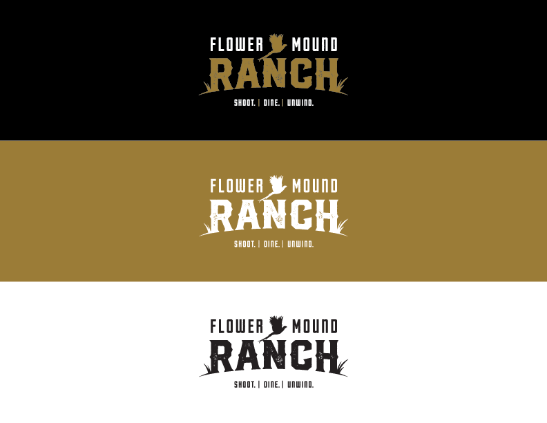flower mound ranch brand guide logo color options
