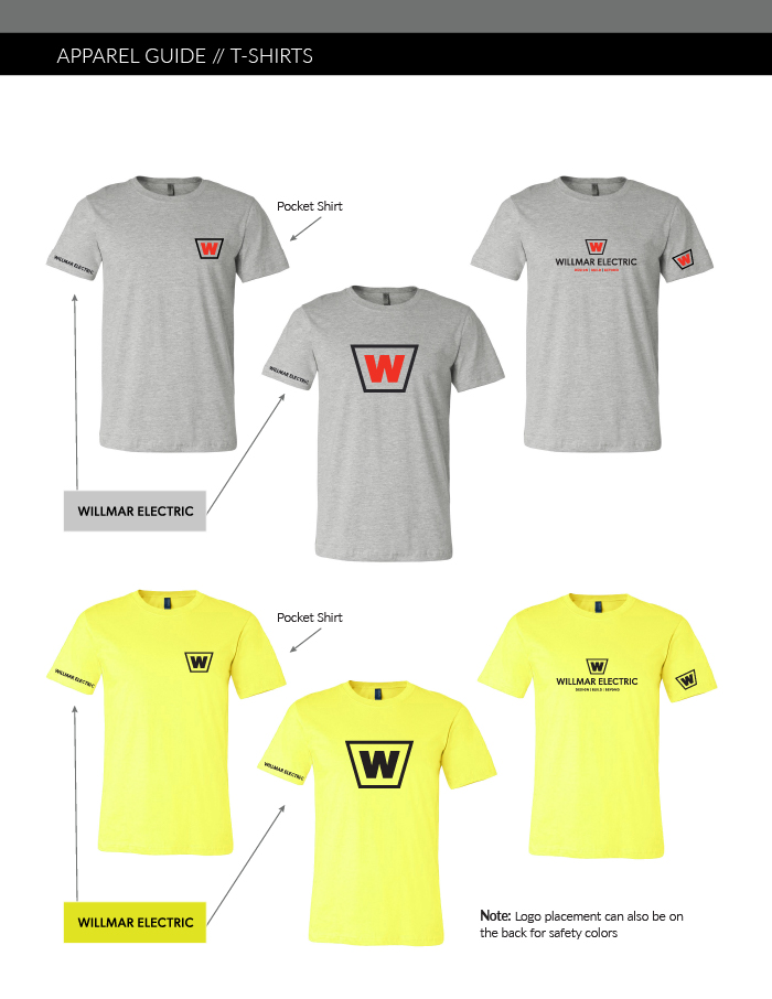 branded willmar electric apparel guide tshirts 2