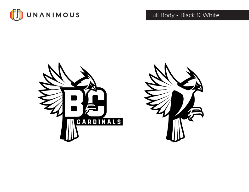 education logo and mascot brand guide black and white