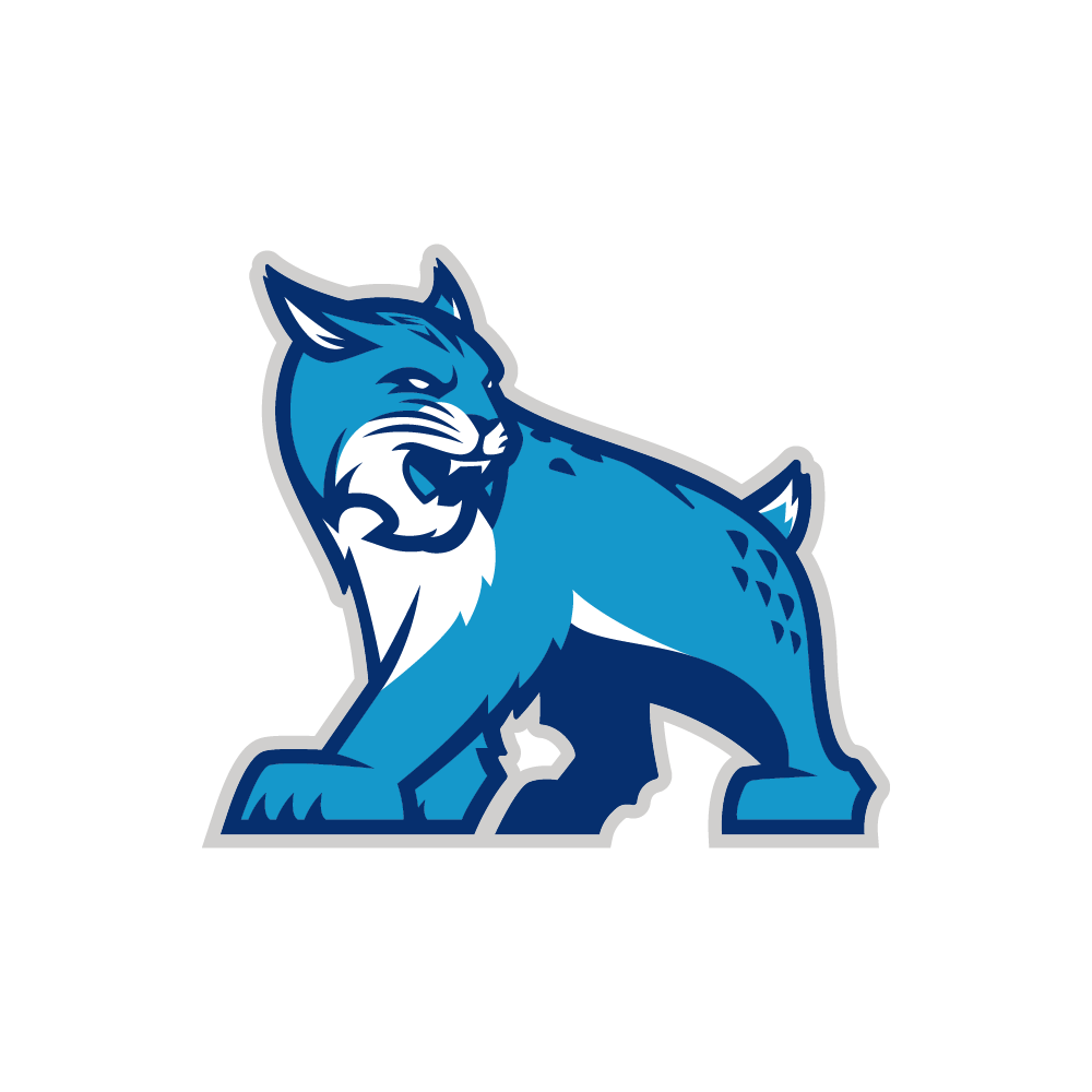 college mascot design bobcat