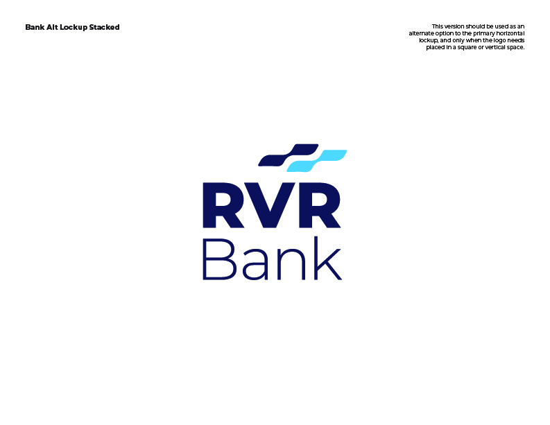 bank logo design vertical