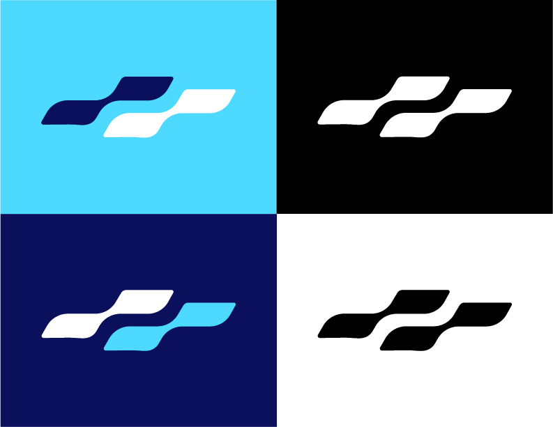 bank logo design mark color options