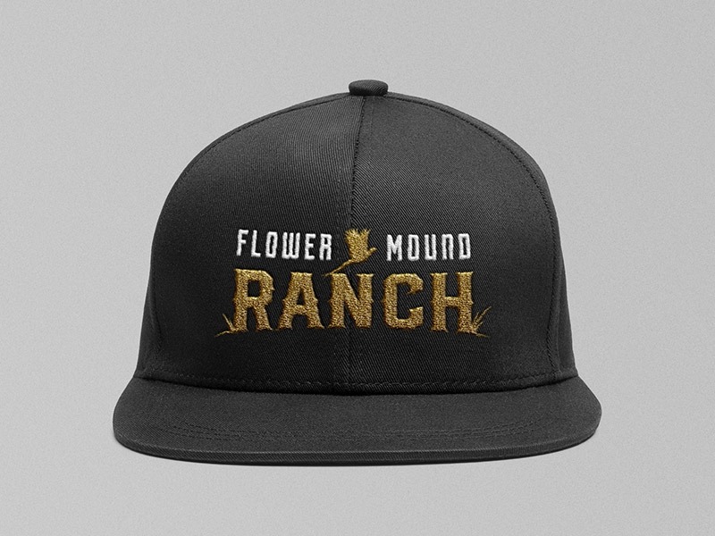 flower mound ranch brand hat