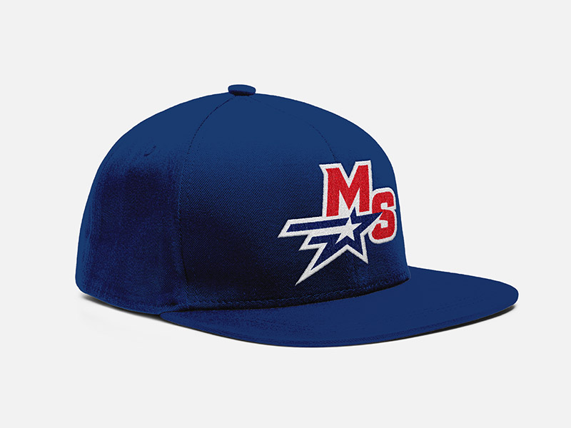 millard south high school logo on baseball hat