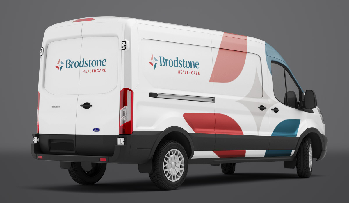 brodstone healthcare branded van