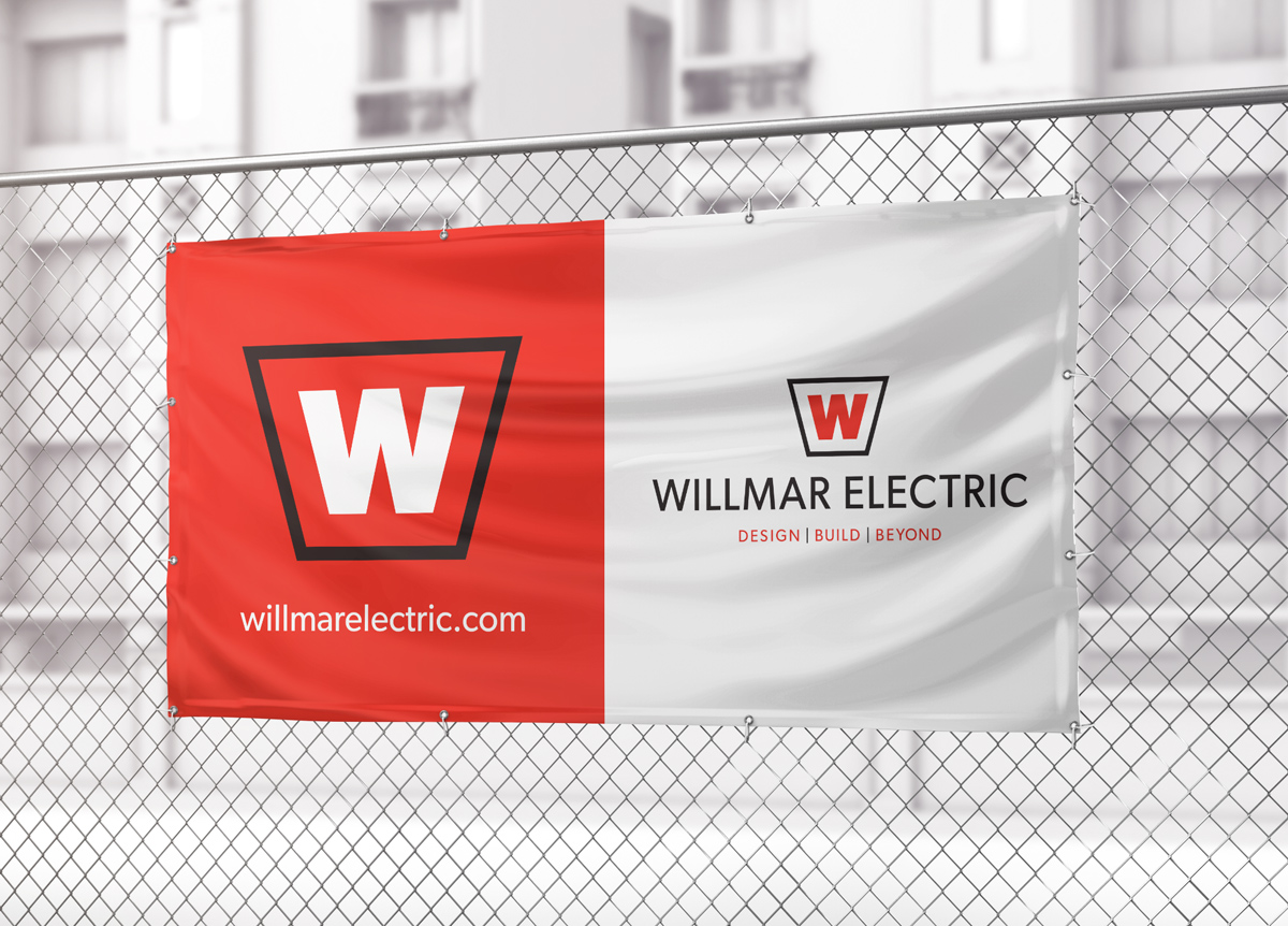 willmar electric construction banner