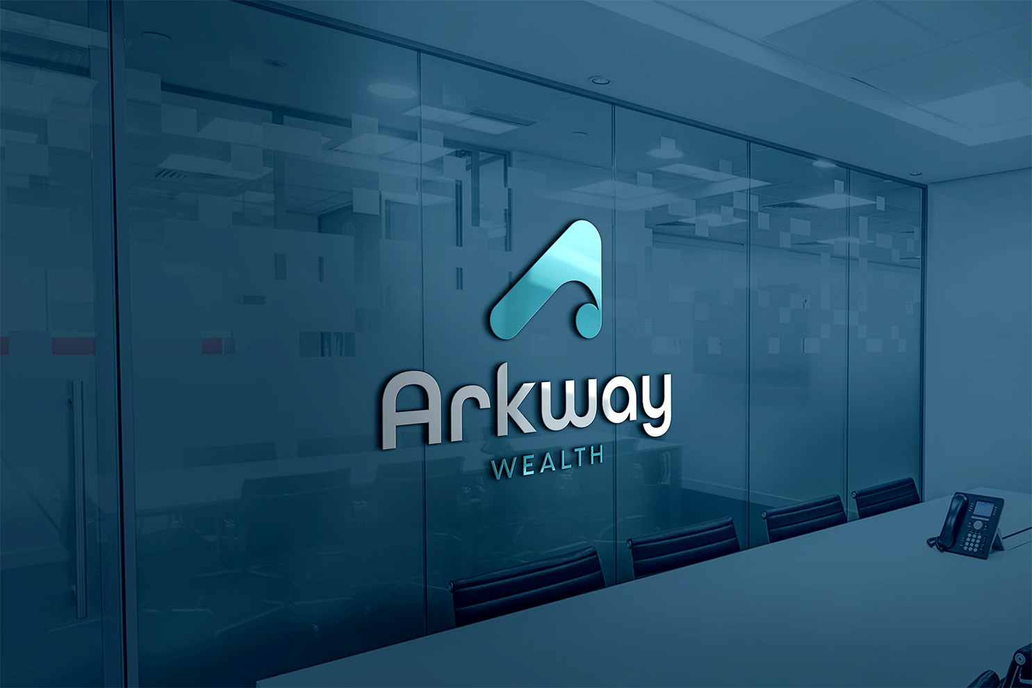 Arkway Header Signage Mockup