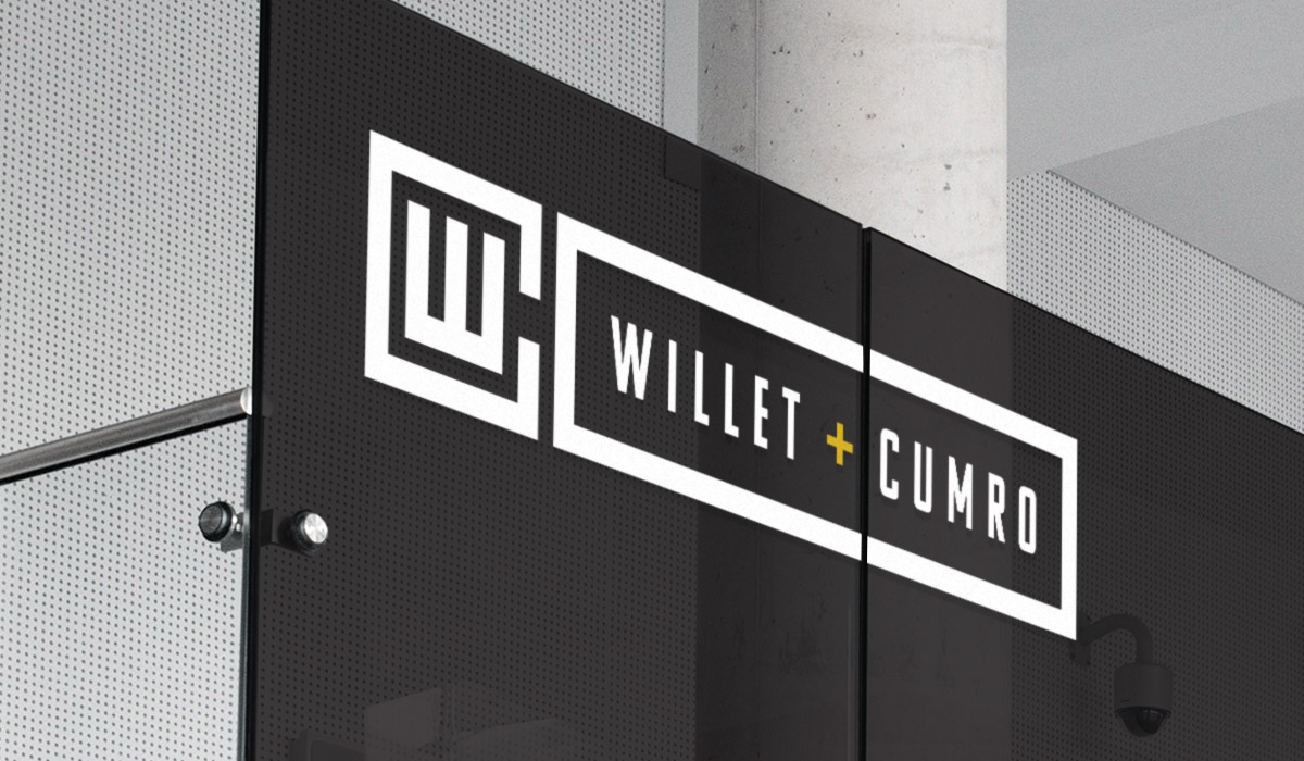 willet + cumro signage