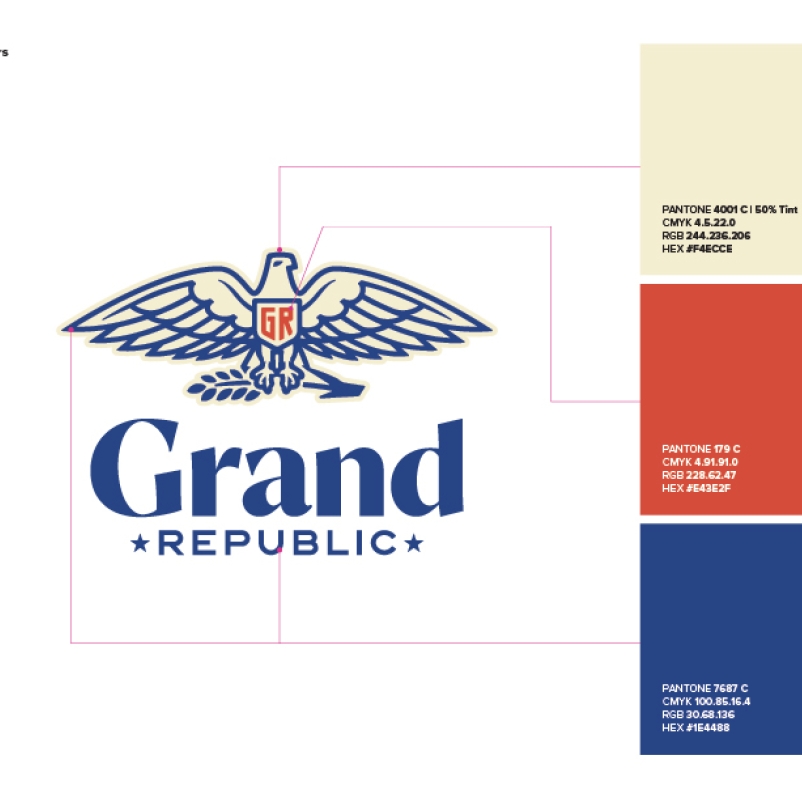 Grand Republic's Brand Color Guidelines