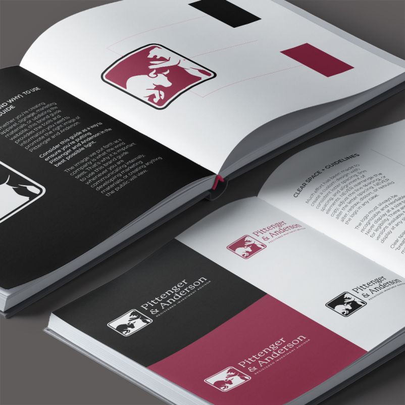 Pittenger & Anderson brand guide book