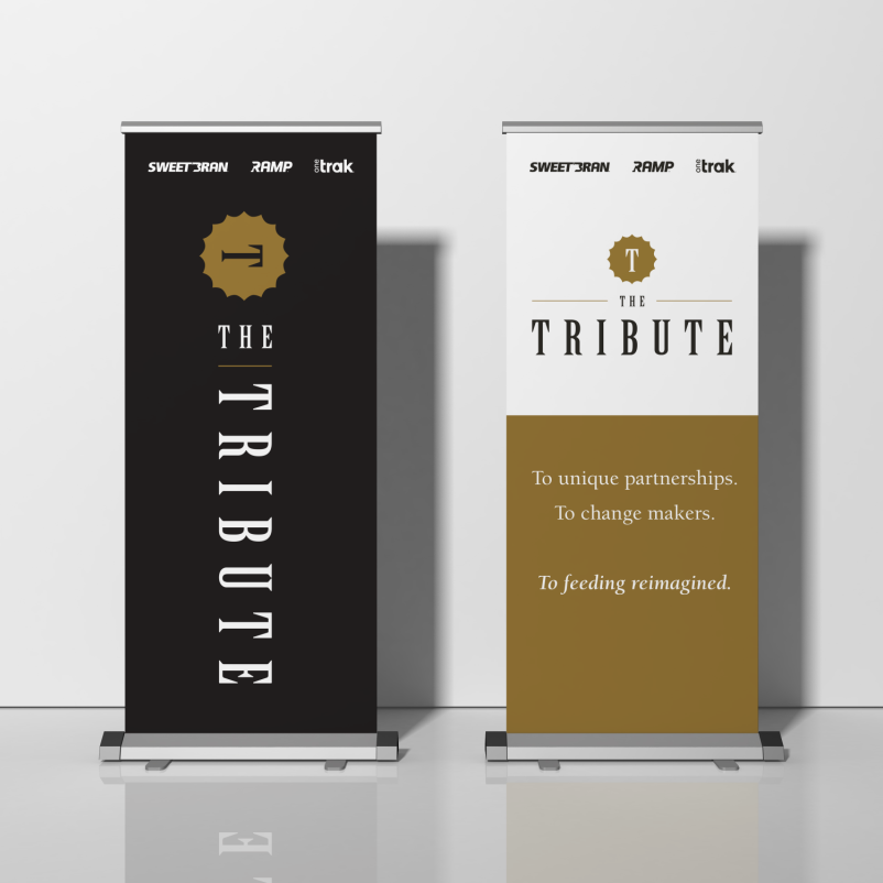 agriculture event banners - black and white