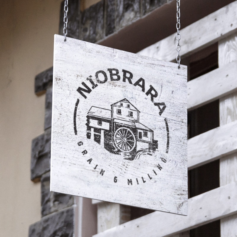 niobrara grain & milling sign