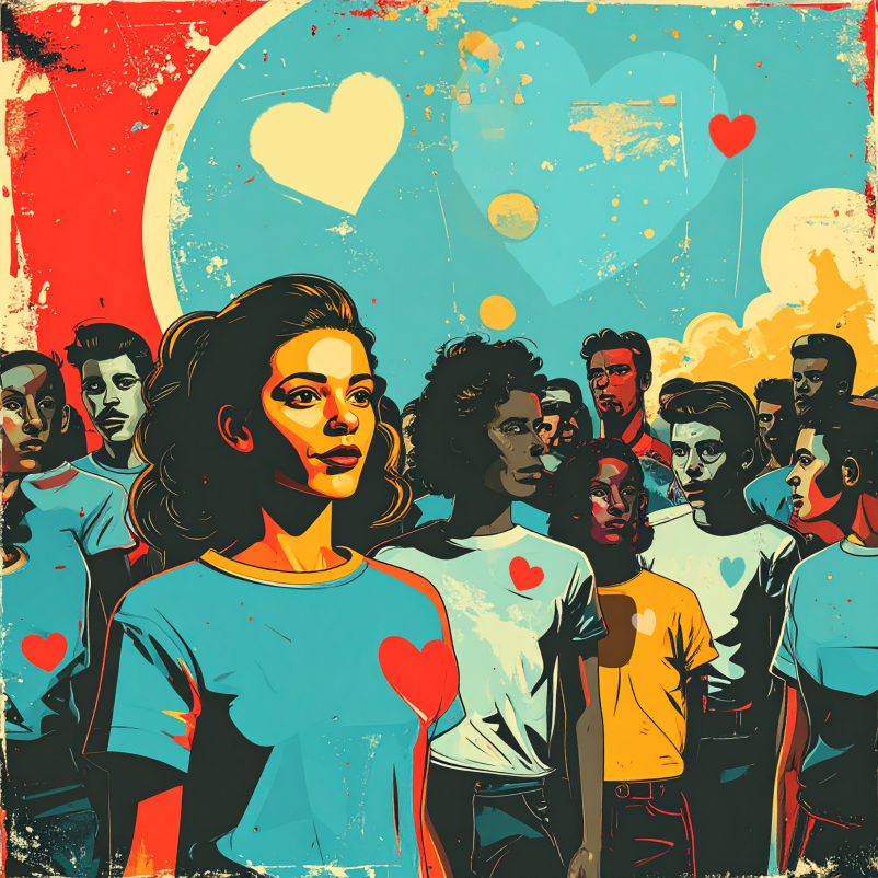 volunteer recruiting illustration