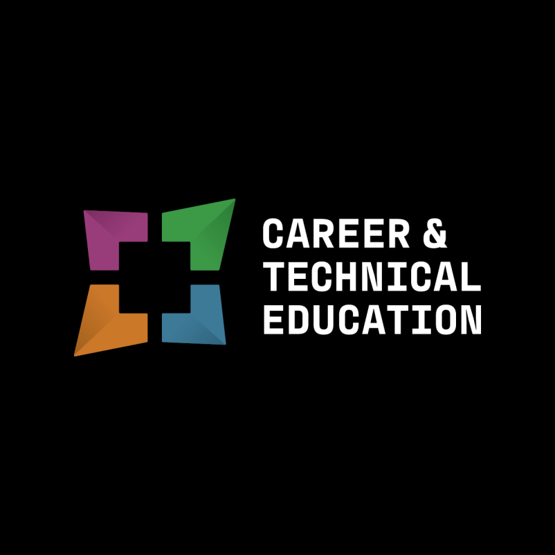 millard public schools career &amp; technical education logo lockup
