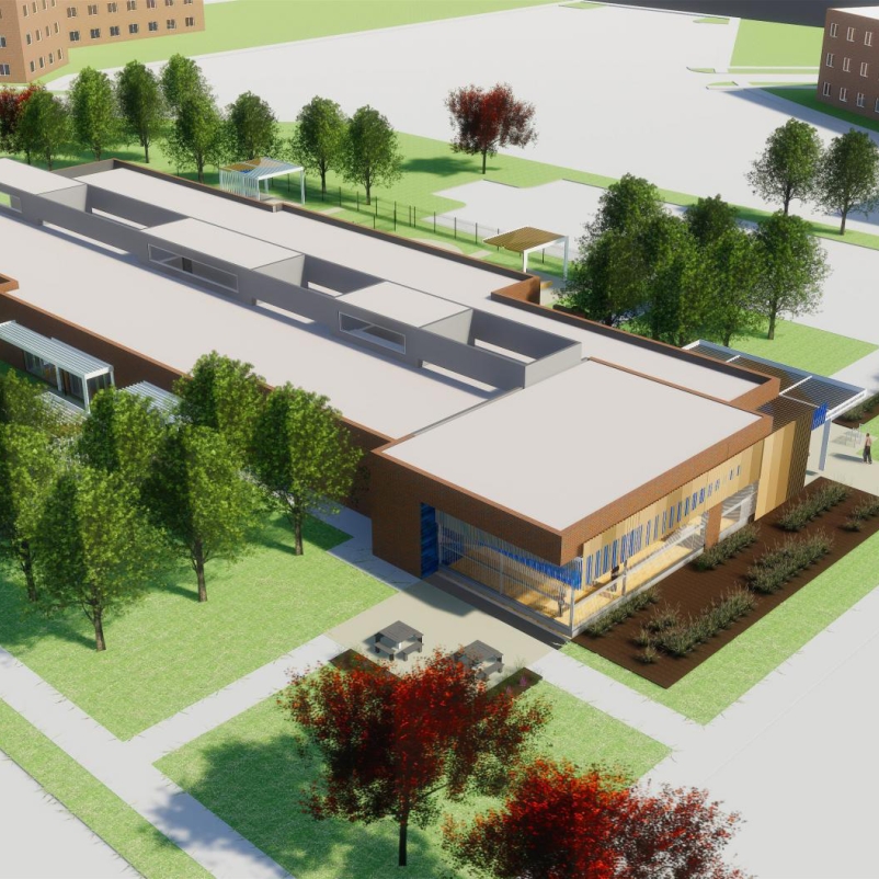 construction plan rendering