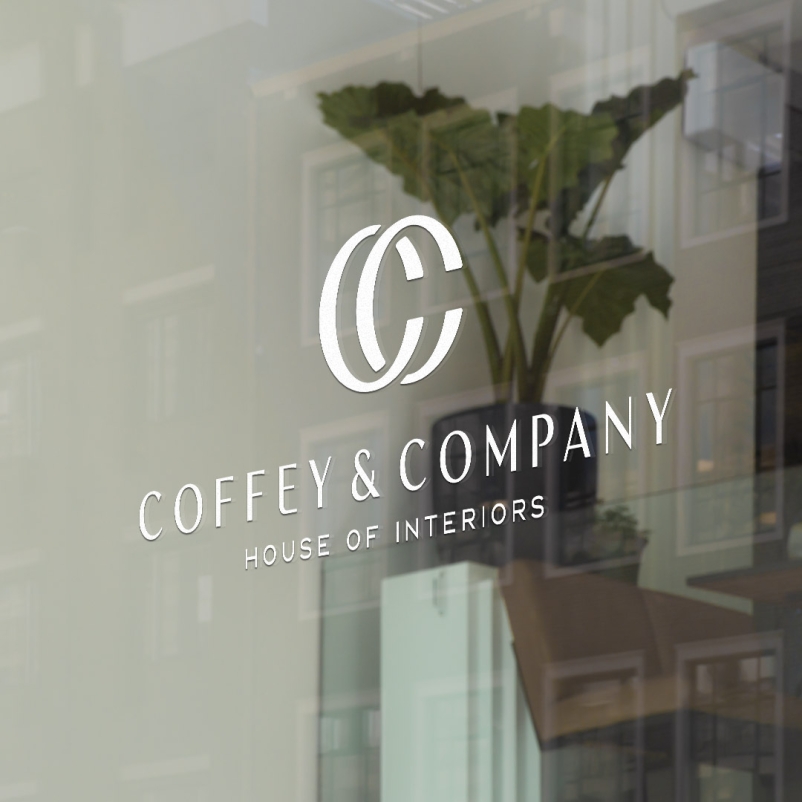 coffey &amp; company window sign