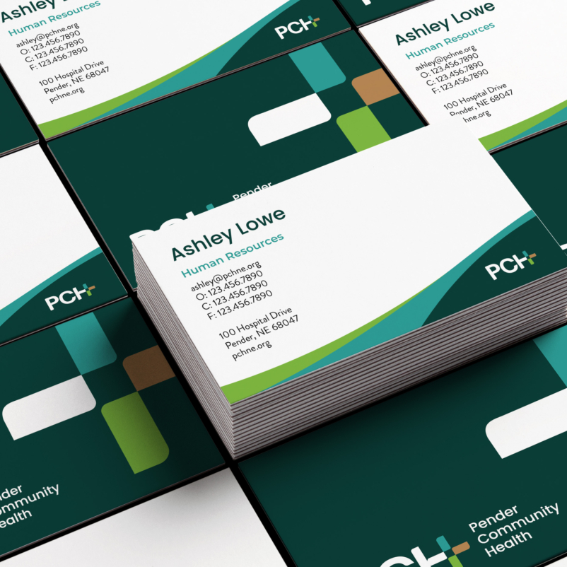 Group of PCH business cards