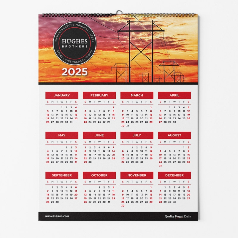 hughes brothers calendar
