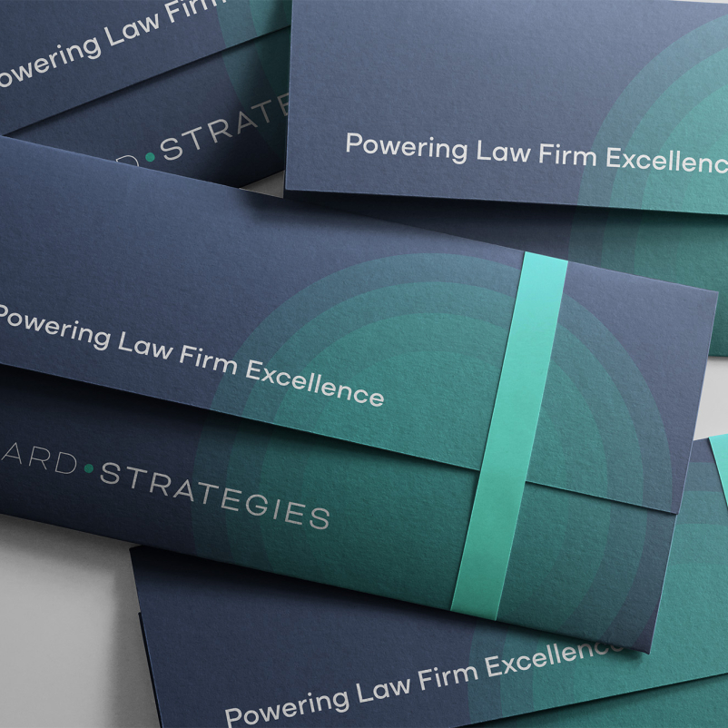 Beard Strategies branded envelopes