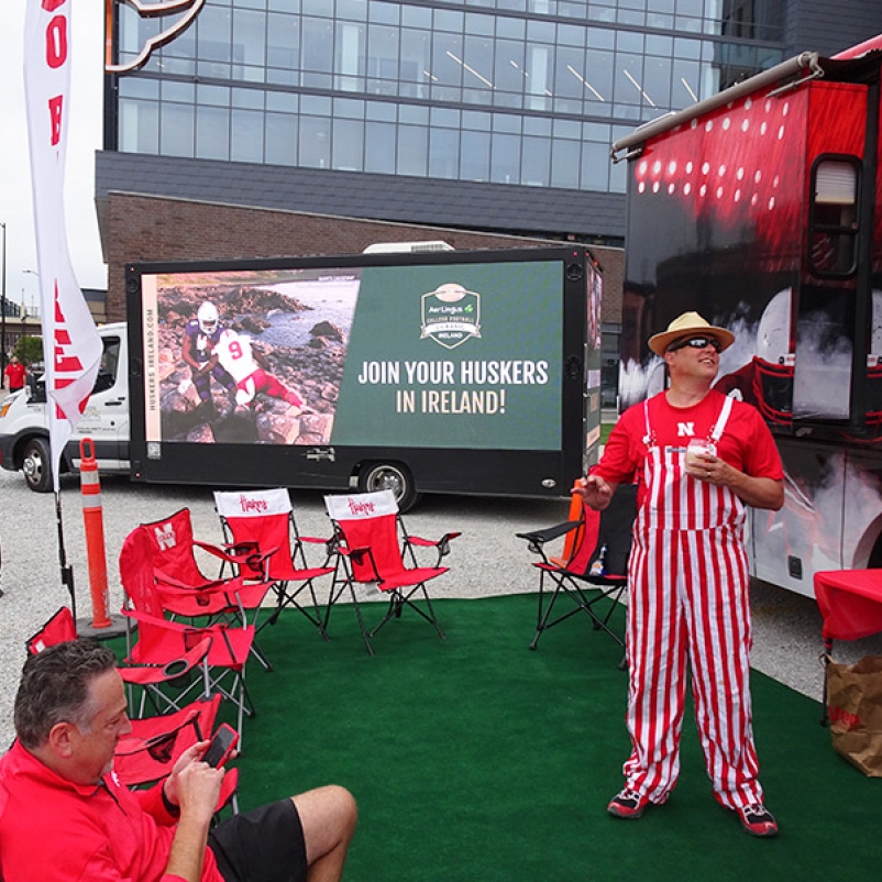 sports event marketing tailgate