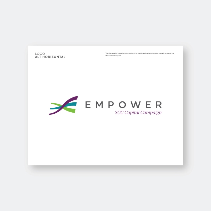 capital campaign brand guide logo horizontal