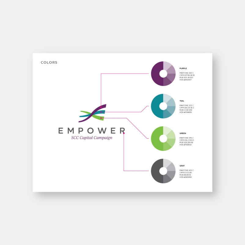 capital campaign brand guide colors