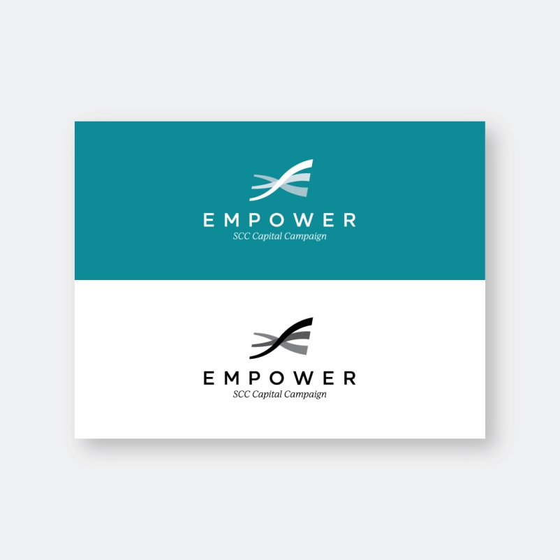 capital campaign brand guide one color logo