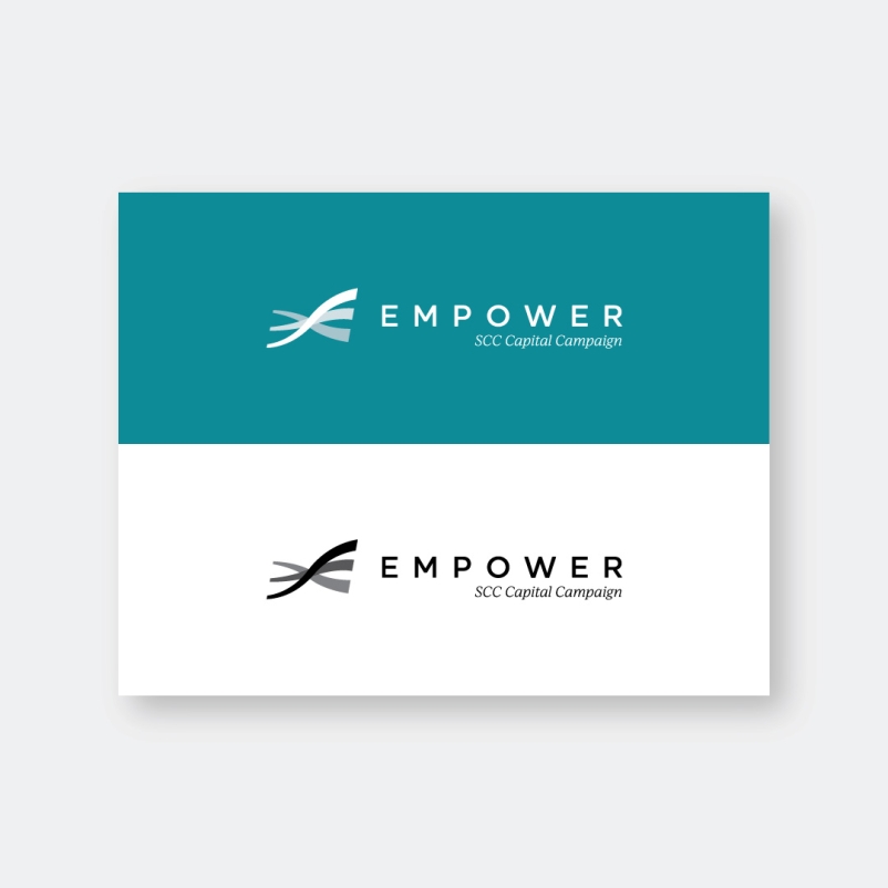 capital campaign brand guide one color horizontal logo
