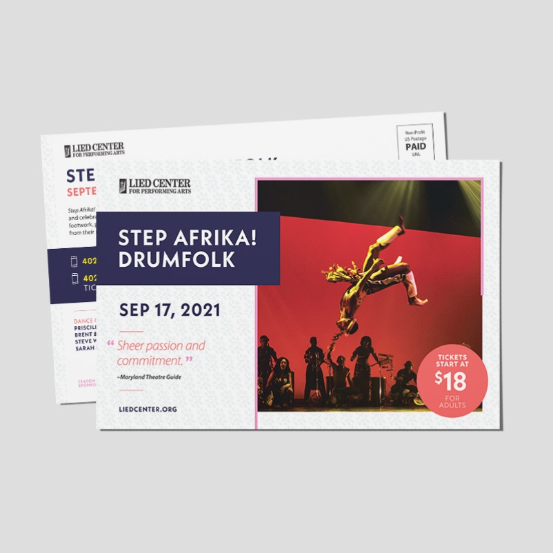 lied center postcards