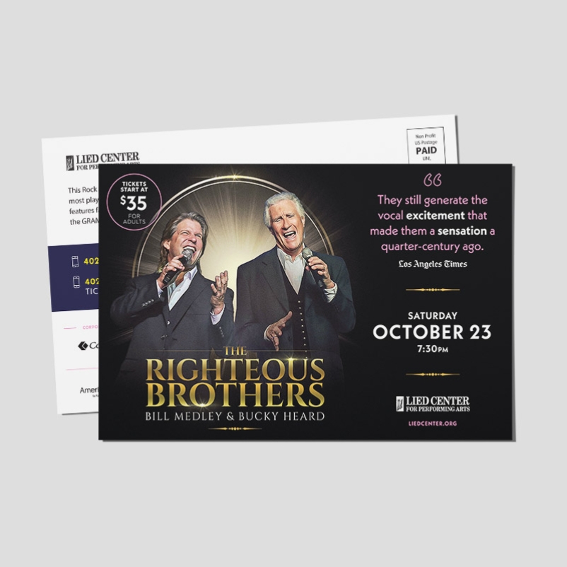 lied center postcards