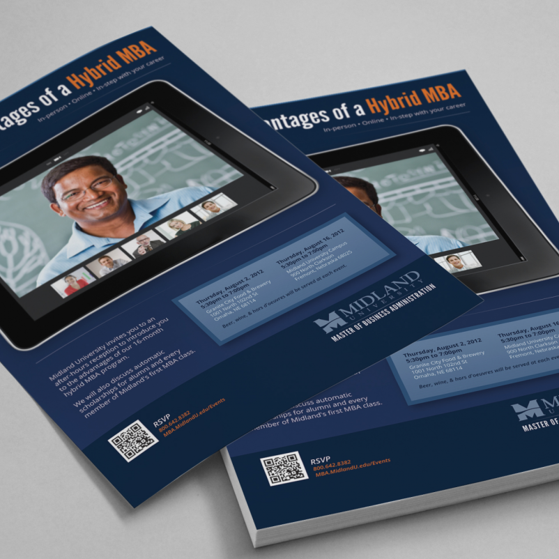 midland university brochure design