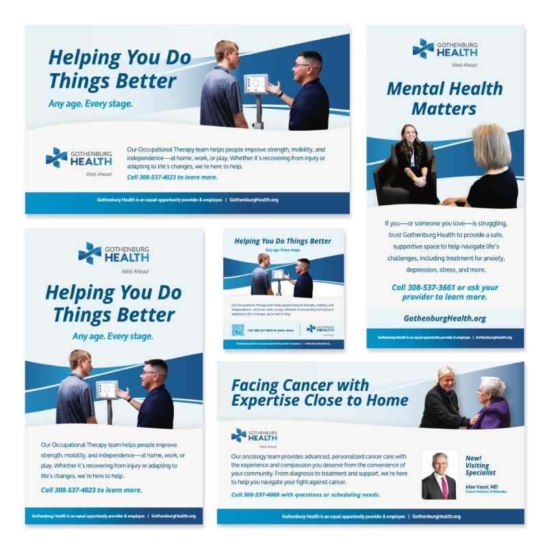 Gothenburg Health Print Advertising