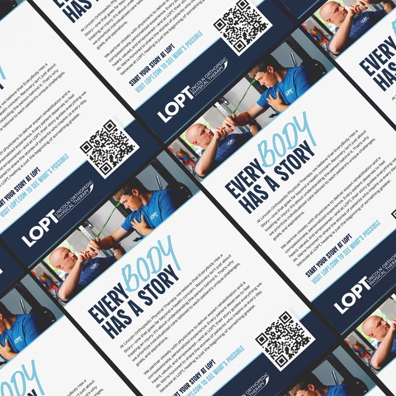 The front design of the half page campaign insert