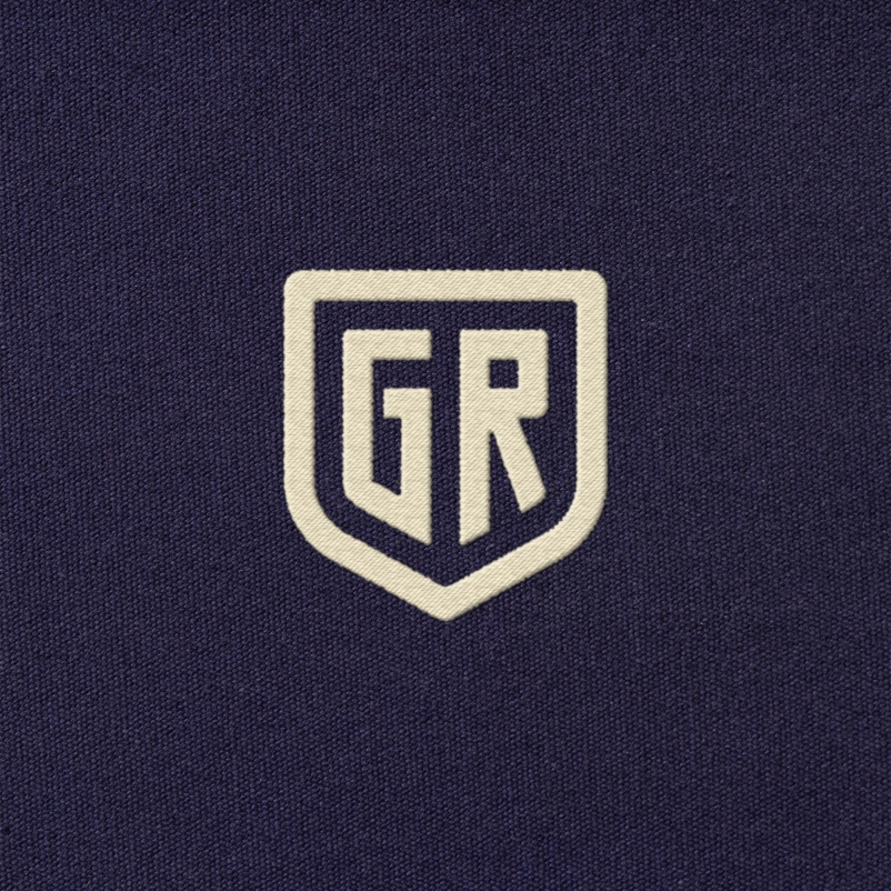 Grand Republic Logo Mark Embroidery