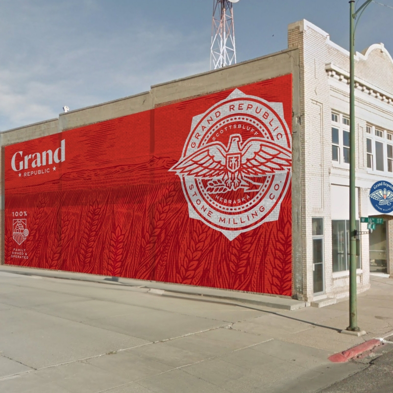 Grand Republic Storefront and Mural