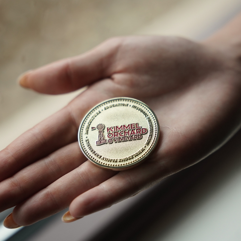 commemorative anniversary coin front