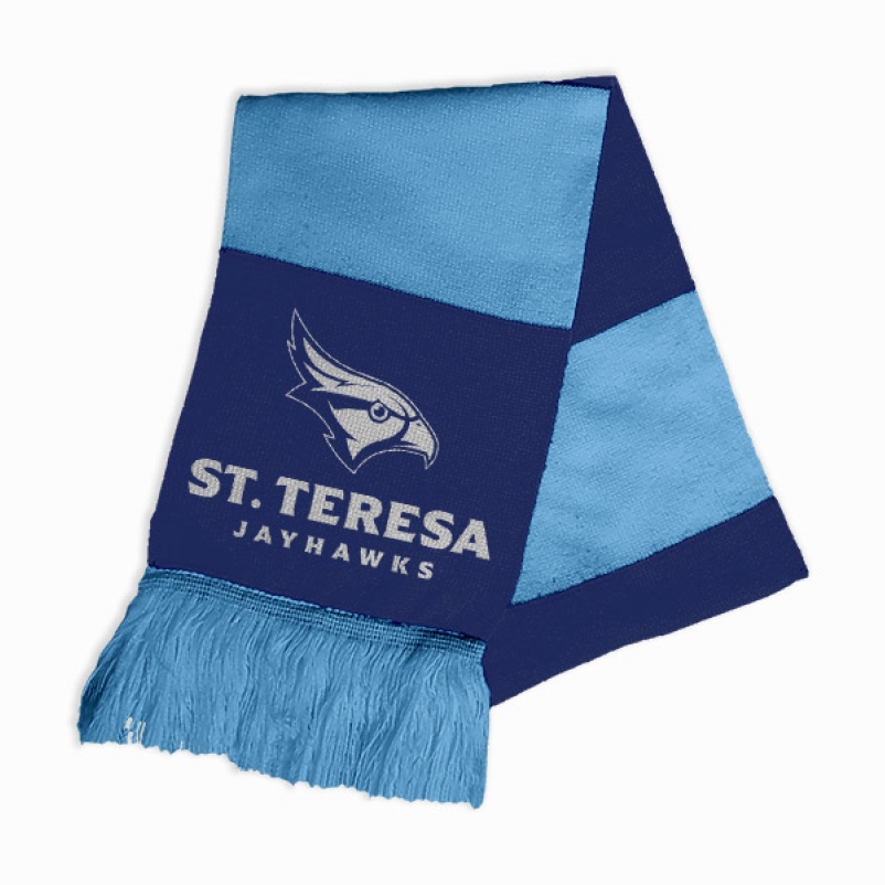 branded school mascot scarf