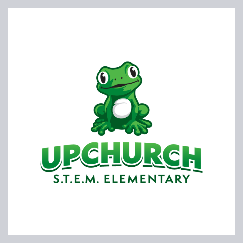 upchurch stem elementary logo lockup