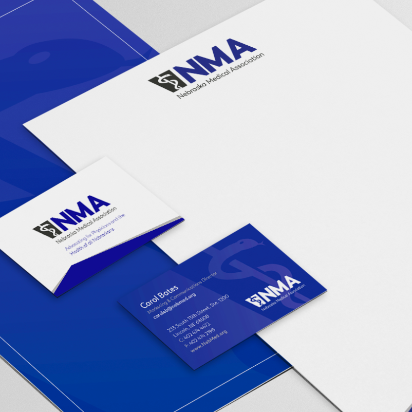 nebraska medical association healthcare branding materials