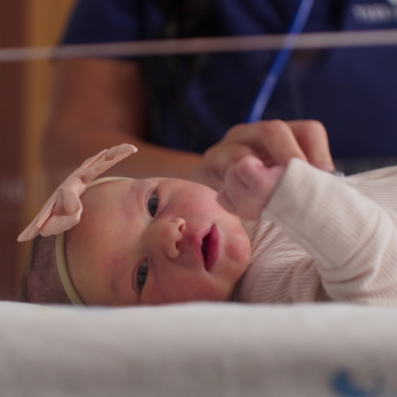 York General Video Production - Baby looking at Camera