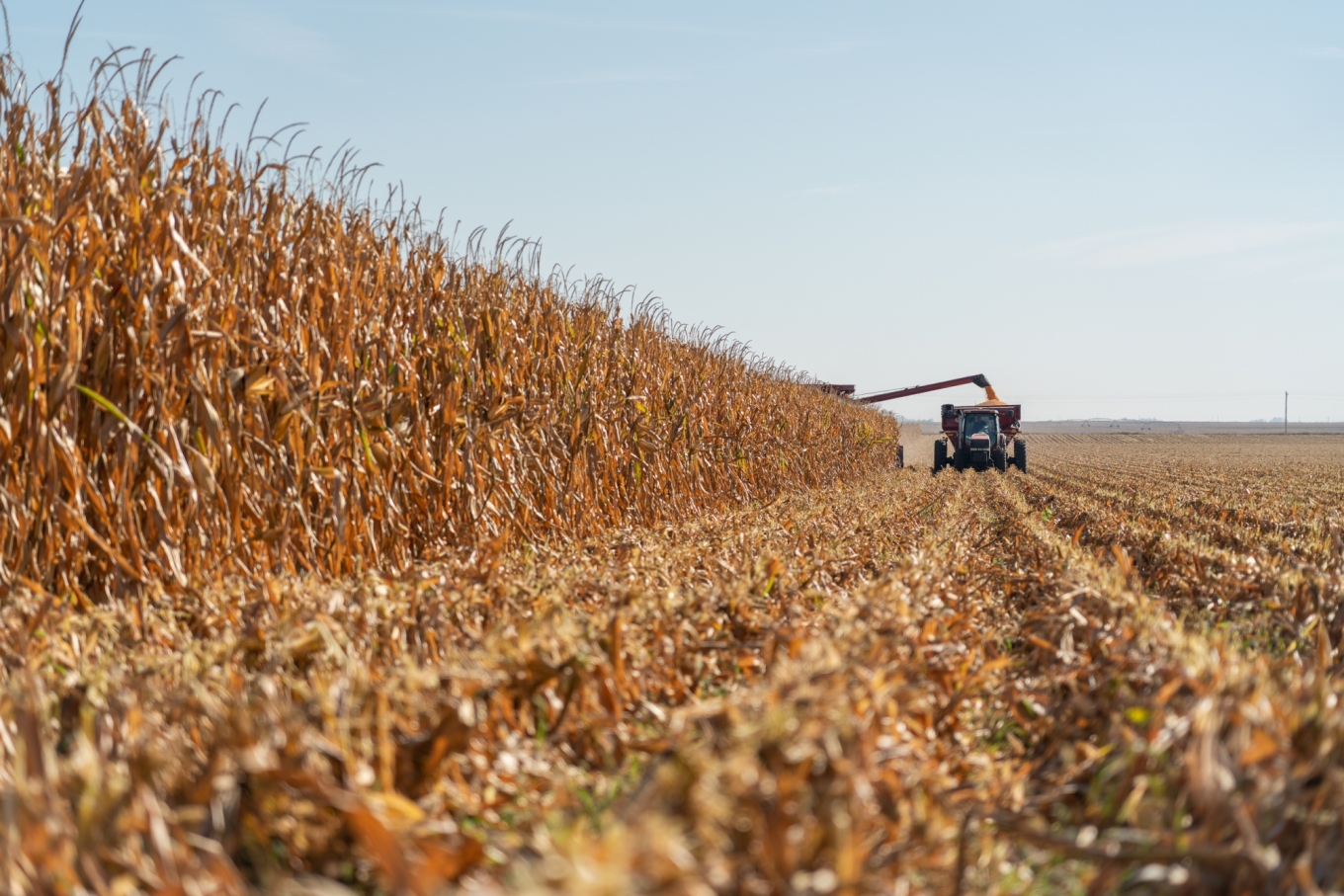 agriculture video shoot tractor