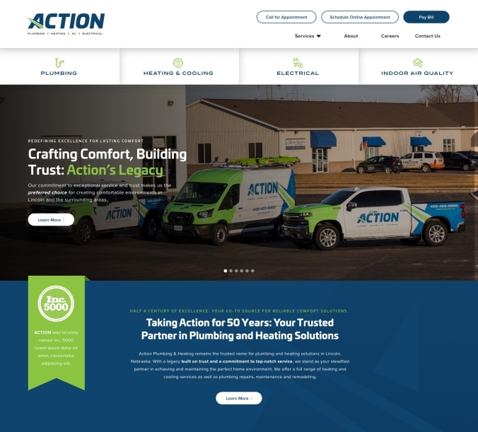 web design example