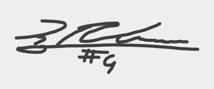 Ty Robinson Signature