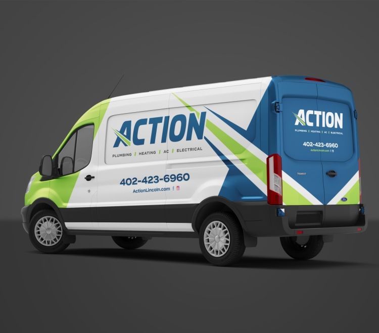 custom design van graphics wrap