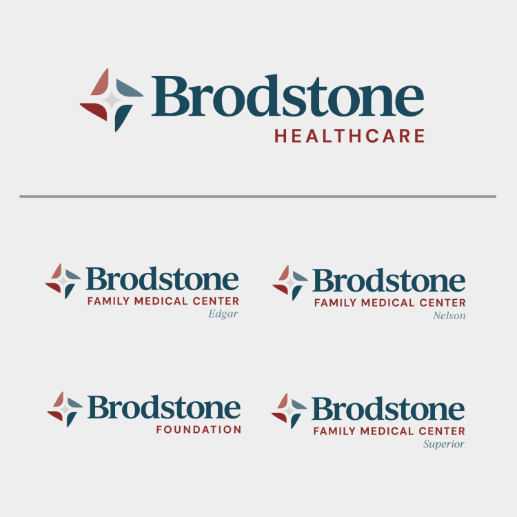 branded house example logo design