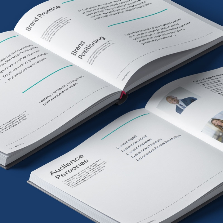 columbia insurance verbal brand guide