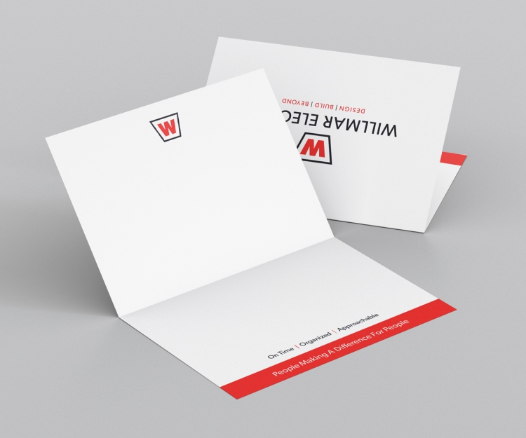 willmar printed stationery