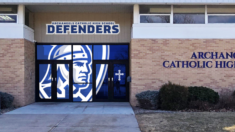 archangels catholic high school entrance